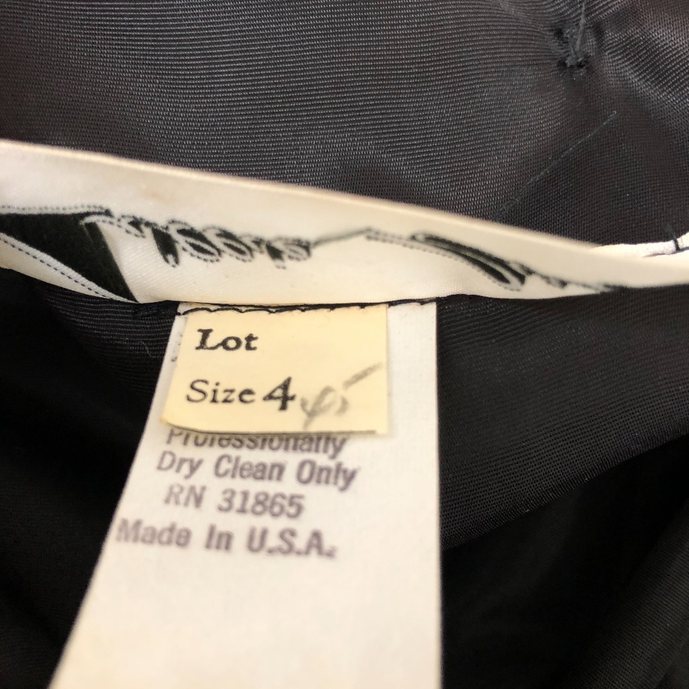 -SOLD-Lillie Rubin Vintage Bouffant Dress Tulle - Picture 7 of 8